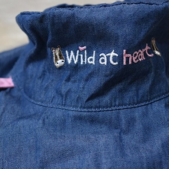 Girls  Horse Reversable Bucket Hat Pink Blue Summer Beach Sun Cap - Picture 6 of 8